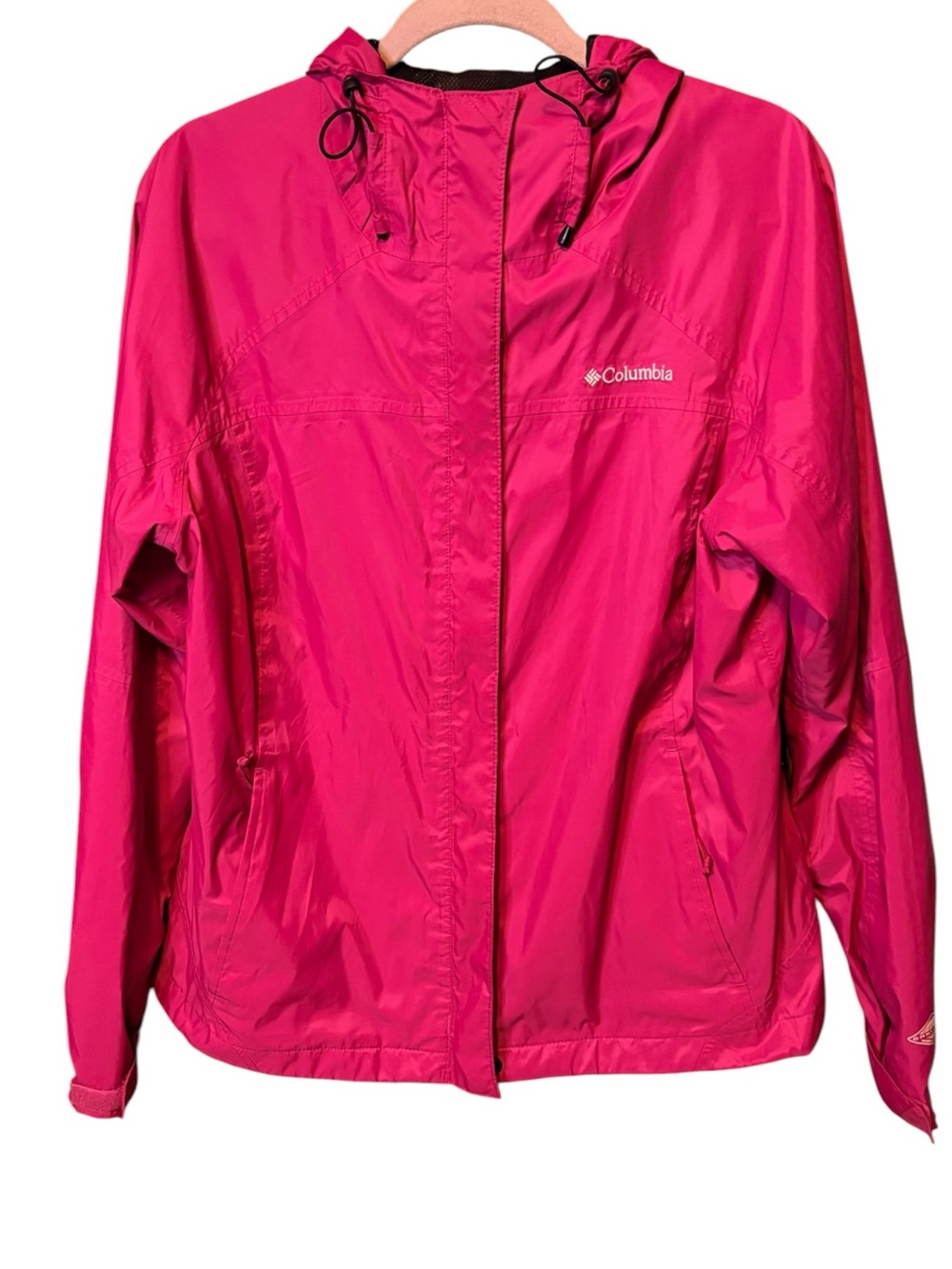 Columbia Arcadia II Omni-Tech Rain Jacket Women’s Extra Large Pink Waterproof